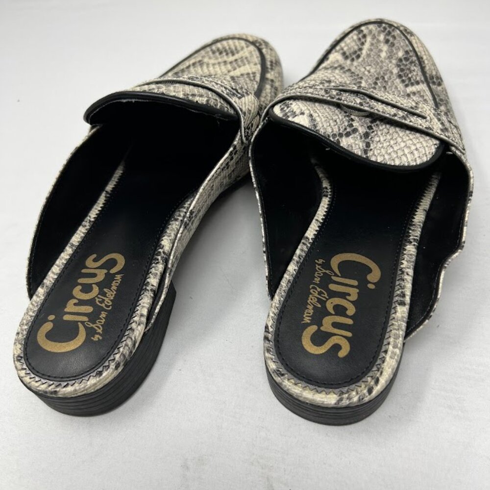 Circus by Sam Edelman Snake Print Loafers - Picture 3 of 4